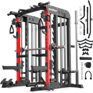 Multifunctional Home Gym System Workout Station Strength Training Weight Stacks