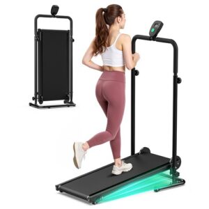 Akluer Non-Electric Treadmill w/5% Incline,Anti-Slip Belt,Foldable Treadmills