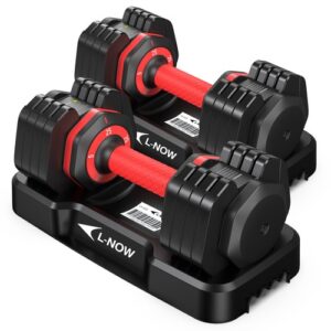 Adjustable Dumbbells Set Home Weight Dumbbells Set Exercise Equipment 25 Lbs*2
