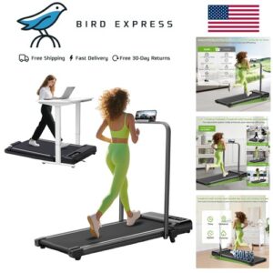 Walking Pad Treadmill with 12% Incline and Handle Bar, 3.0HP Folding Foldable…