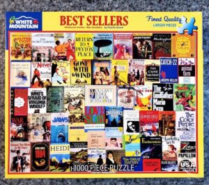 White Mountain BEST SELLERS 1000 piece puzzle books Charlie Girard COMPLETE