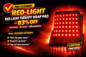 FDA‑Cleared Red Light Therapy – Full‑Body Pain Relief