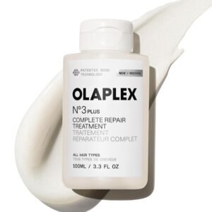Olaplex N°.3PLUS Complete Repair Treatment: 3-minute Pre-shampoo Treatment to Immediately Repair Hair Damage for Softer, Stronger Hair | For Coily, Curly, Straight, and Wavy, 100 mL / 3.3 Fl Oz
