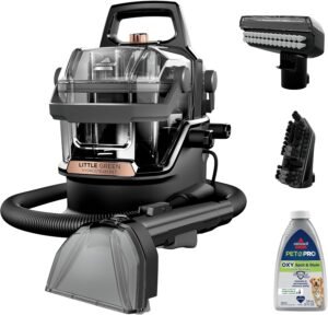 BISSELL Little Green HydroSteam Portable Carpet Cleaner, 3618