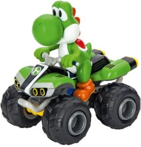 Carrera RC Nintendo Mario Kart 2.4 GHz Radio Remote Control Toy Car Vehicle – Yoshi Quad