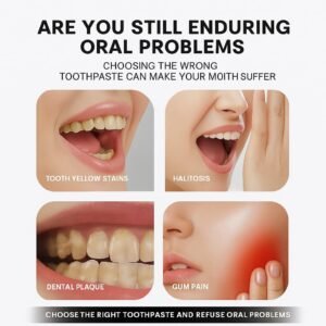Nano Hydroxyapatite Toothpaste 7.5% nHAP, 4.23 oz – Enamel-Strengthening • Fluoride-Free • Natural Peppermint • Ideal for Sensitive Teeth