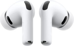 Apple AirPods Pro 3 Wireless Earbuds, Active Noise Cancellation, Live Translation, Heart Rate Sensing, Hearing Aid Feature, Bluetooth Headphones, Spatial Audio, High-Fidelity Sound, USB-C Charging
