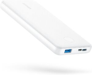 Anker Power Bank, 10,000mAh Portable Charger, PowerIQ USB-C Battery Pack