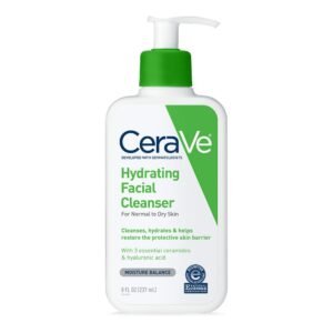 CeraVe Hydrating Cleanser with Hyaluronic Acid, Face Wash for Dry Skin,8oz