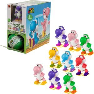 TOMY Super Mario Yoshi Wind Up Blind Box Assortment – 9 Count