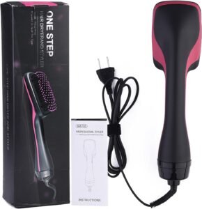 2 in 1 Multifunctional Anion Hair Dryer Brush Comb Styler Hairdressing Tool